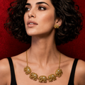The Procession Necklace & Studs Set