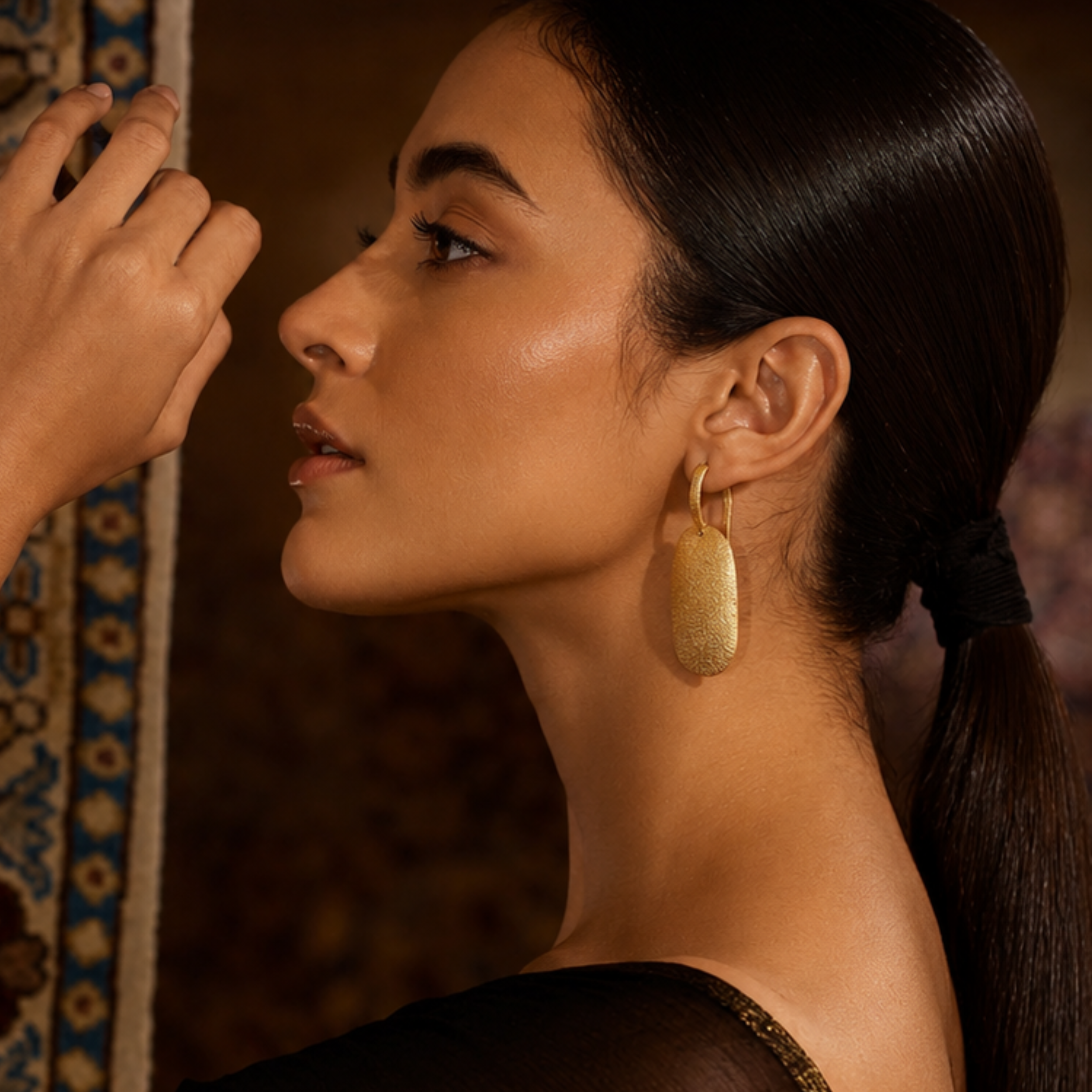 The Muse Statement Drop Earrings