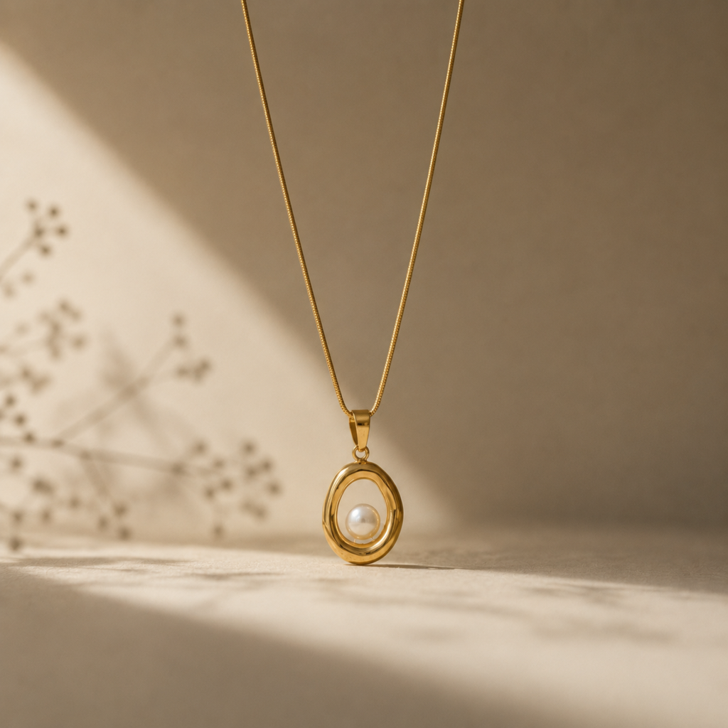 The Stillness Pearl Necklace