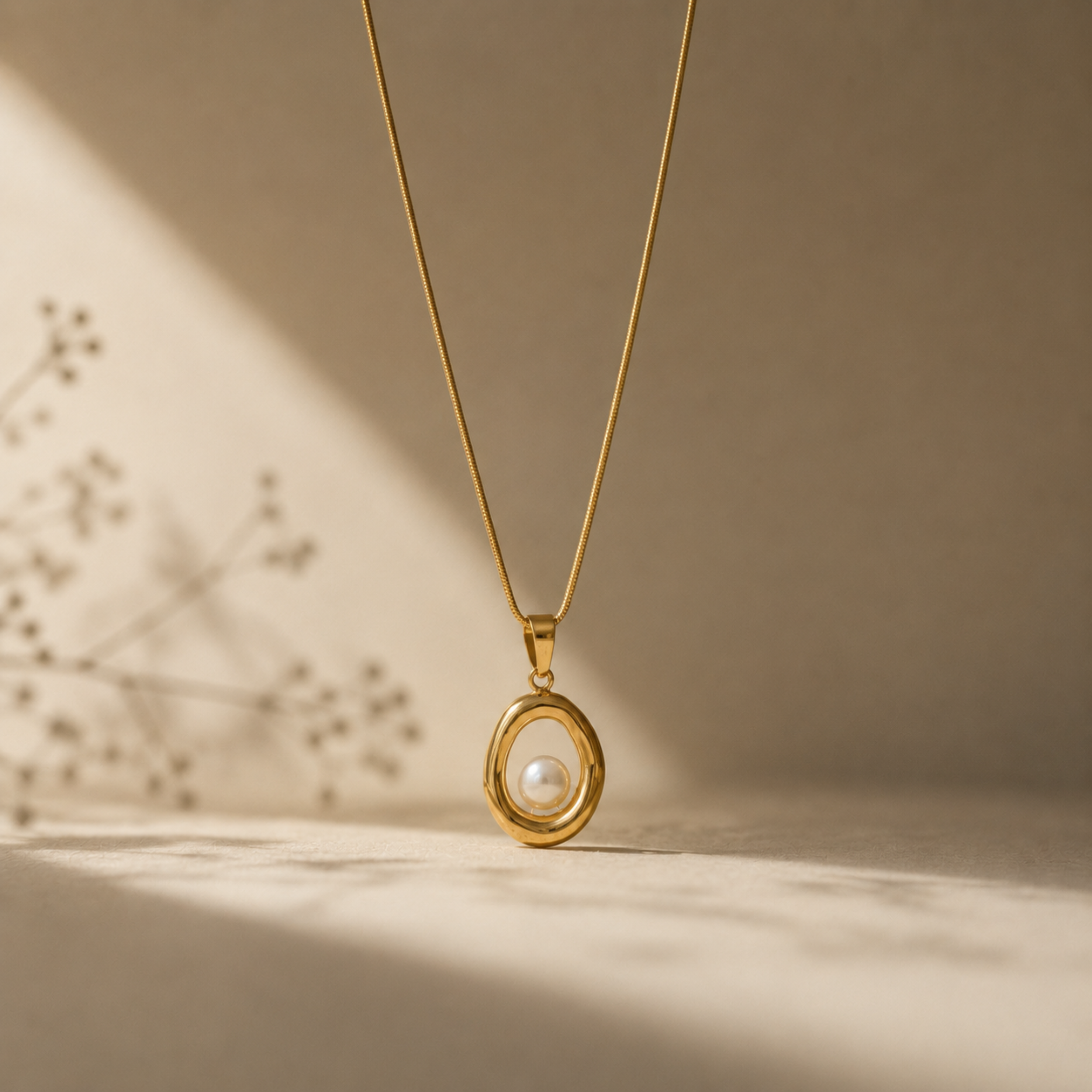 The Stillness Pearl Necklace
