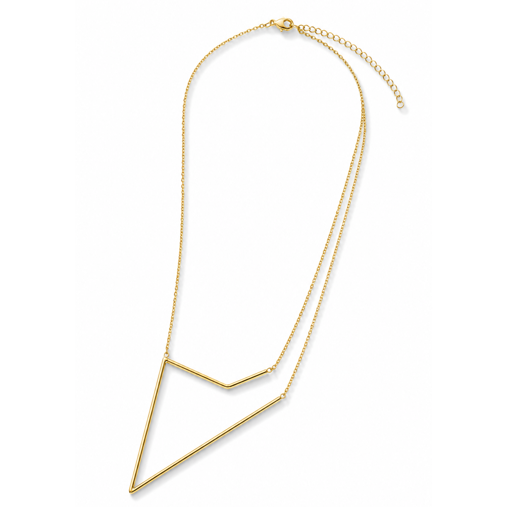 The Not So Triangle Geometric Necklace