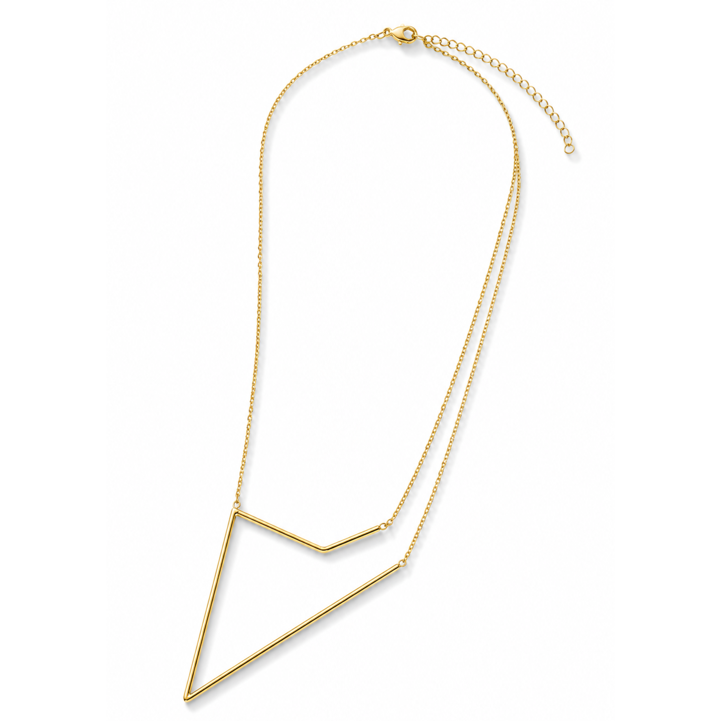 The Not So Triangle Geometric Necklace