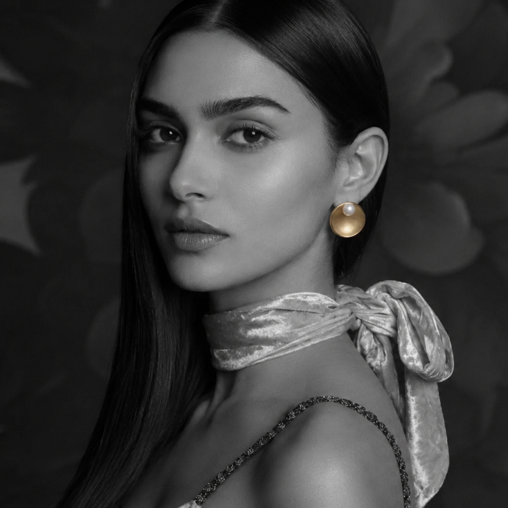 Morning Light Stud Earrings