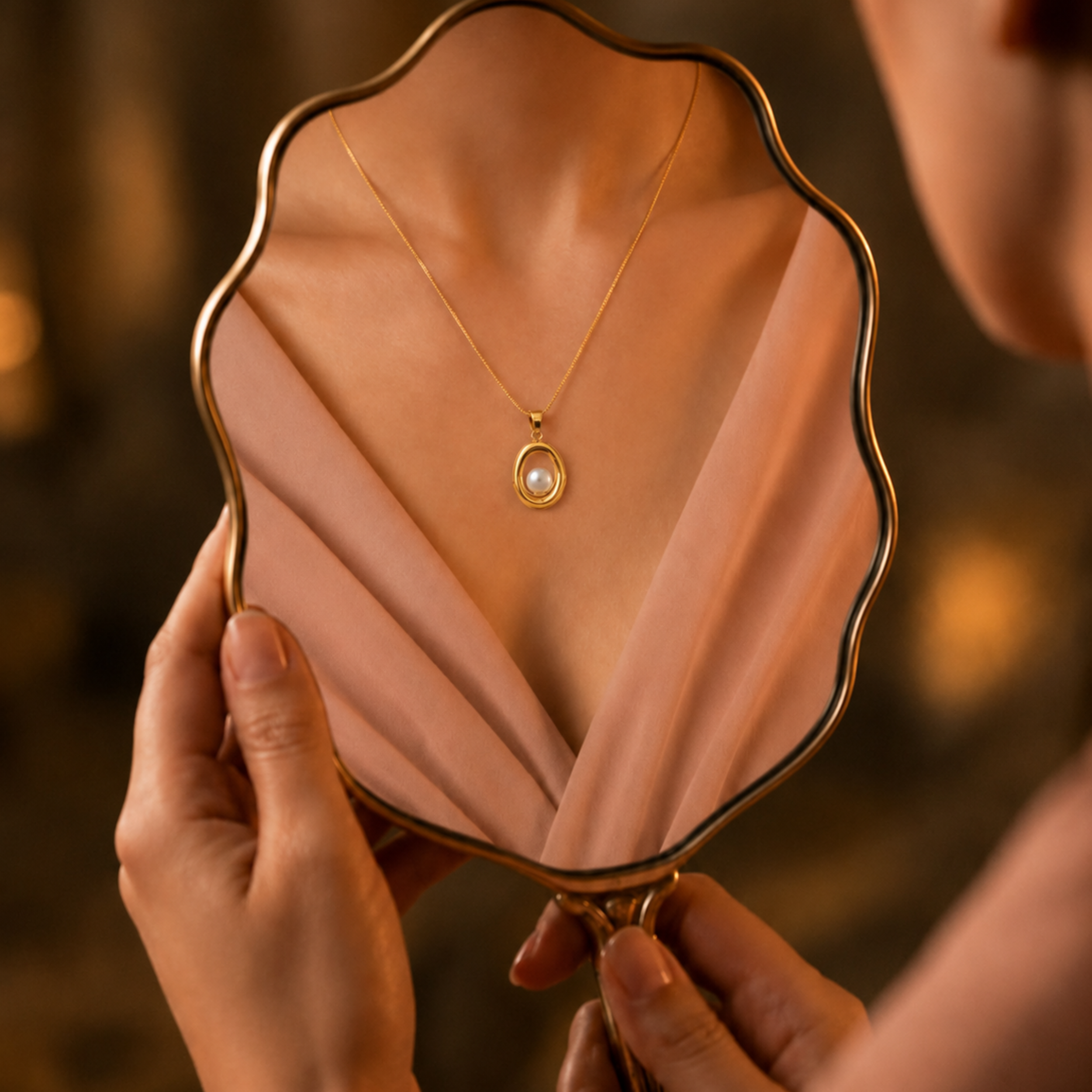The Stillness Pearl Necklace