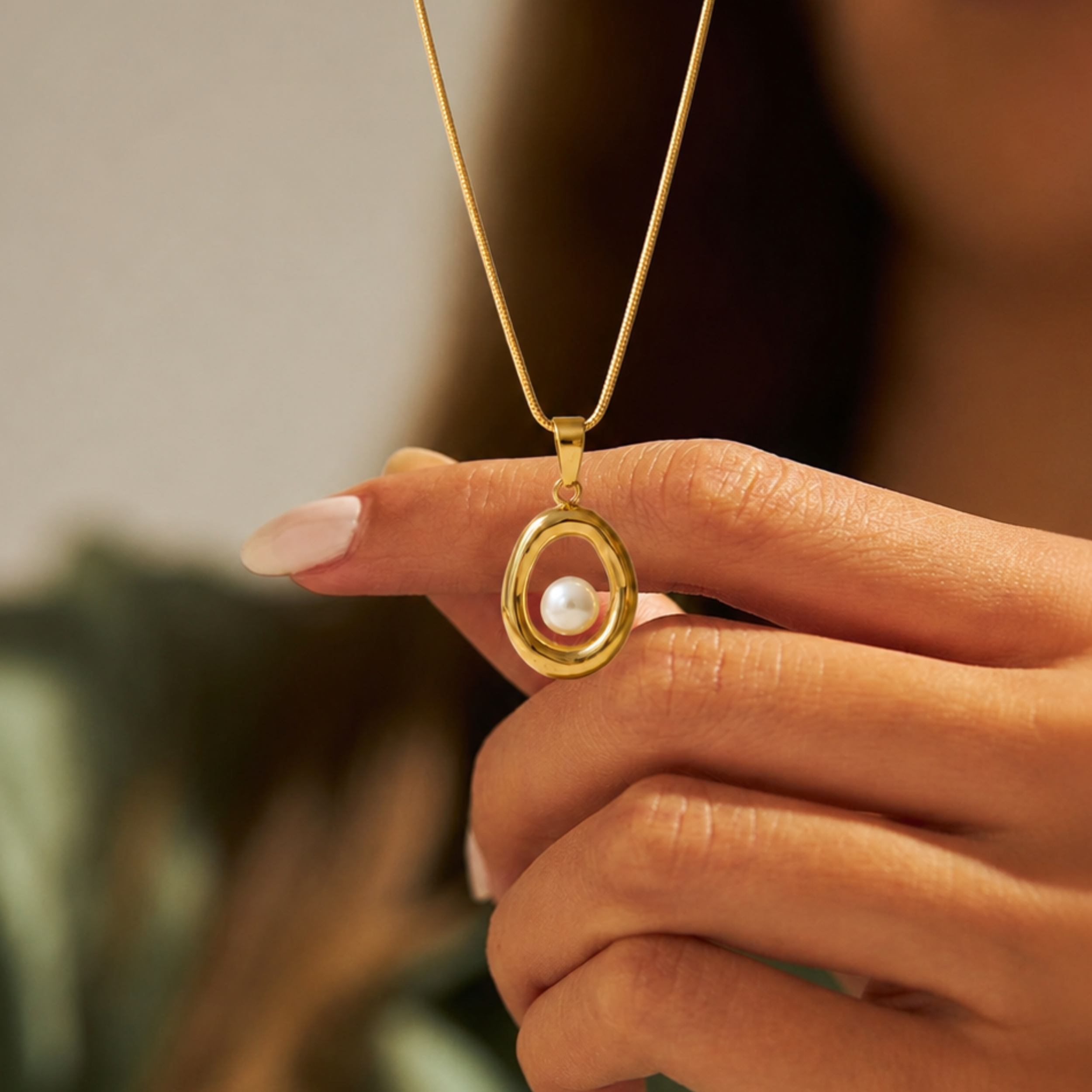 The Stillness Pearl Necklace